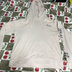 Light pink vans hoodie